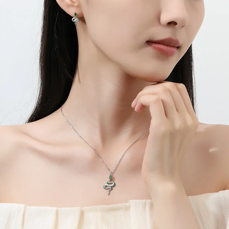 J&KINGLAY S925 Silver Necklaces Women's-1