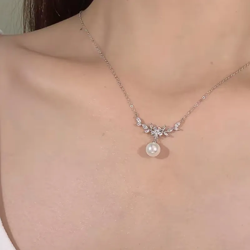 J&KINGLAY S925 Silver Necklaces Women's-5