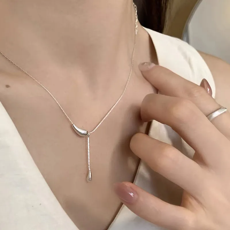 J&KINGLAY S925 Silver Necklaces Women's-2