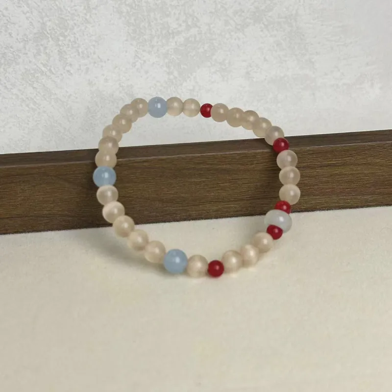 J&KINGLAY Glass Cat Eye Bracelets Women's-1
