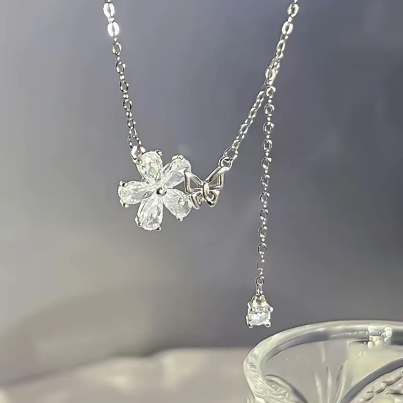 J&KINGLAY S925 Silver Necklaces Women's-6