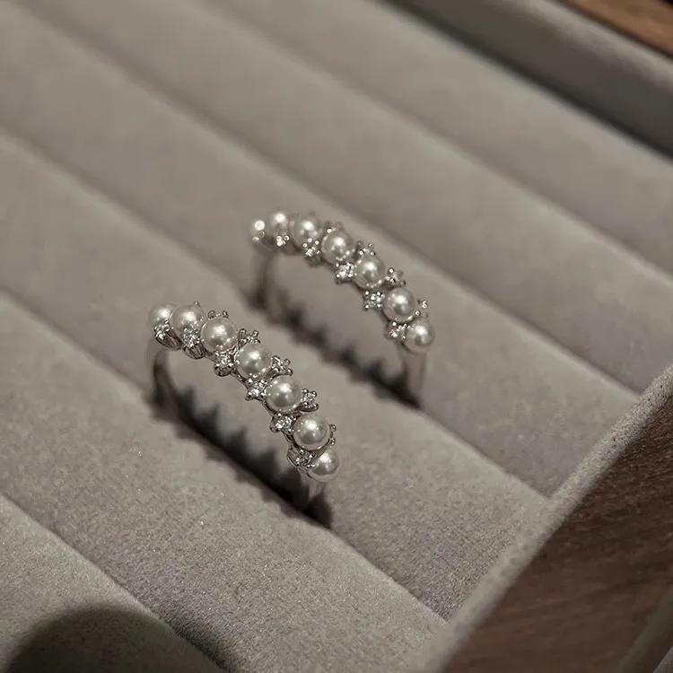 J&KINGLAY S925 Silver Rings Women's-4