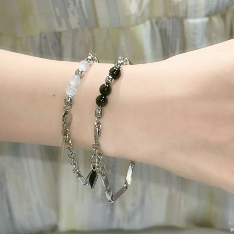 J&KINGLAY Titanium Steel Bracelets Unisex-4