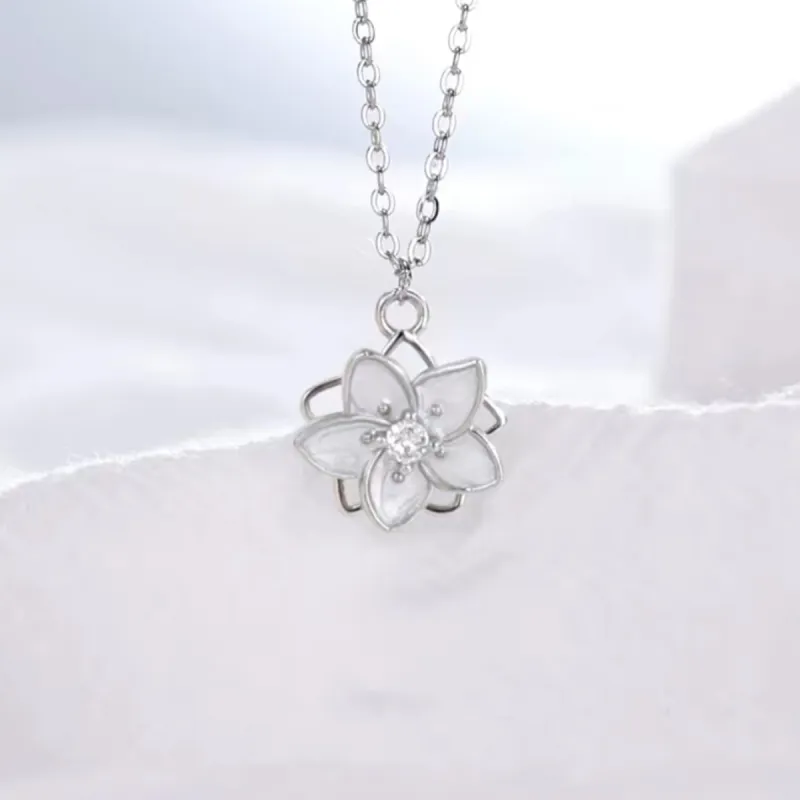 J&KINGLAY S925 Silver Necklaces Women's-5