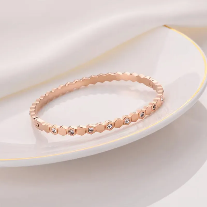 J&KINGLAY Titanium Steel Bangles Unisex-7