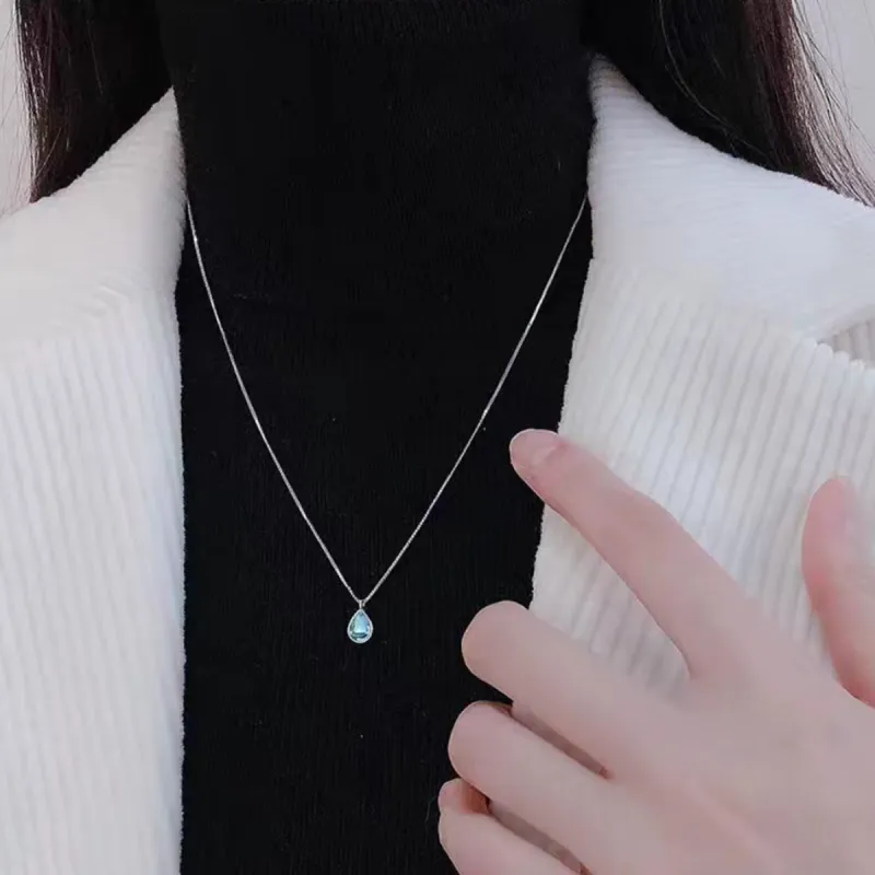 J&KINGLAY S925 Silver Necklaces Women's-3