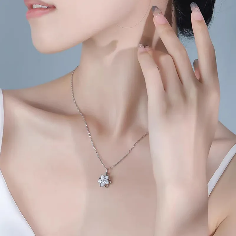 J&KINGLAY S925 Silver Necklaces Women's-1