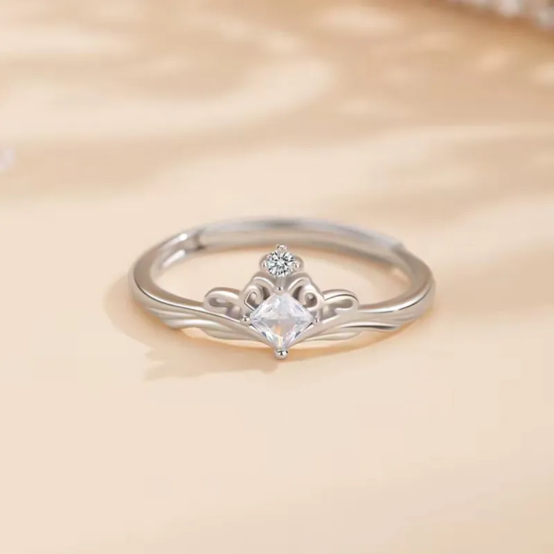 J&KINGLAY S925 Silver Rings Women's-3