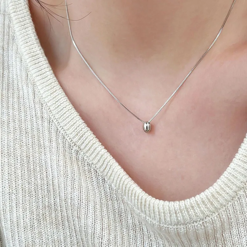 J&KINGLAY S925 Silver Necklaces Women's-7