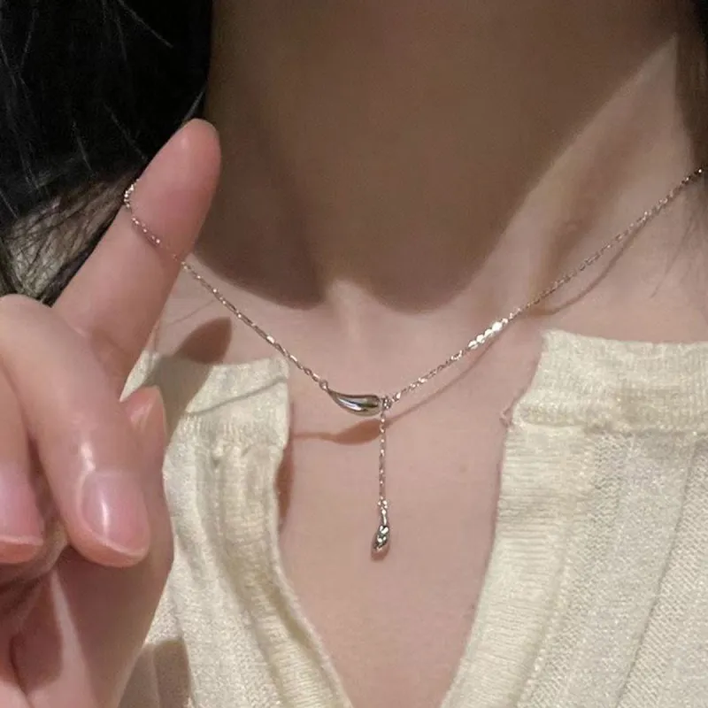 J&KINGLAY S925 Silver Necklaces Women's-1
