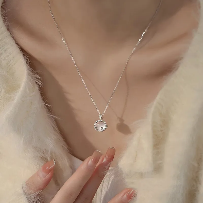 J&KINGLAY S925 Silver Necklaces Women's-4