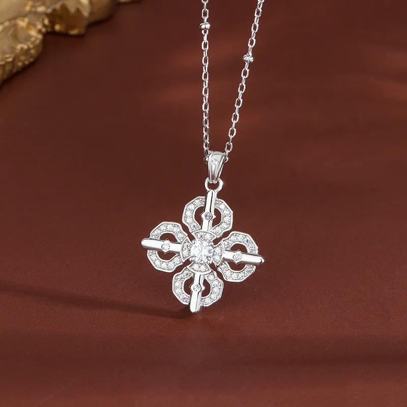 J&KINGLAY S925 Silver Necklaces Women's-5