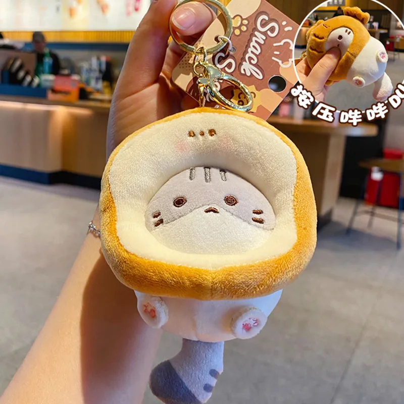 J&KINGLAY Plush Keychains Unisex-3