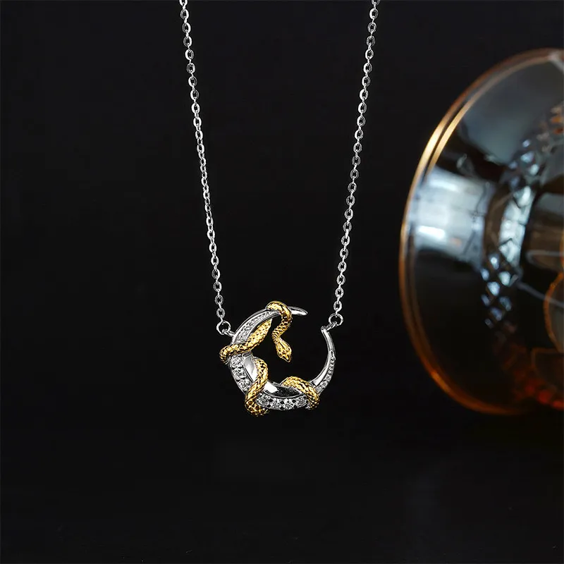 J&KINGLAY S925 Silver Necklaces Women's-3