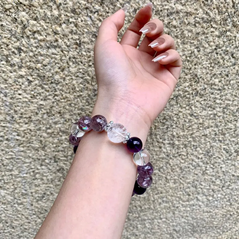 J&KINGLAY Crystal Bracelets Women's-2