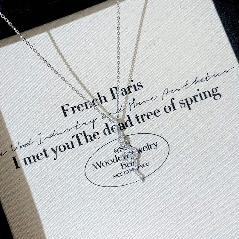 J&KINGLAY S925 Silver Necklaces Women's-2