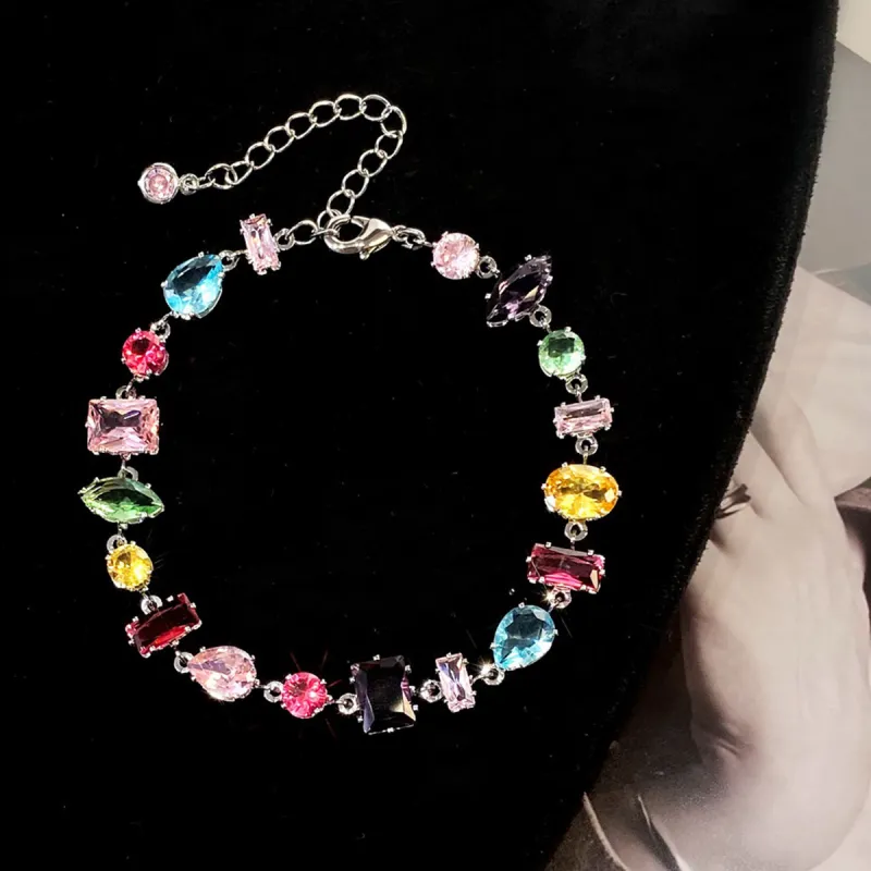 J&KINGLAY Zircon Bracelets Women's-3