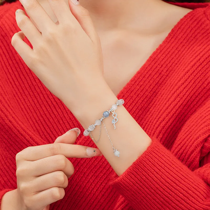J&KINGLAY S925 Silver Bracelets Women's-1