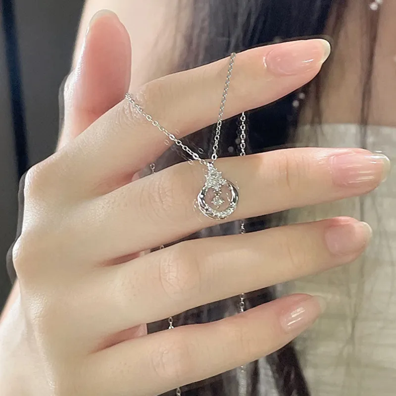 J&KINGLAY S925 Silver Necklaces Women's-2