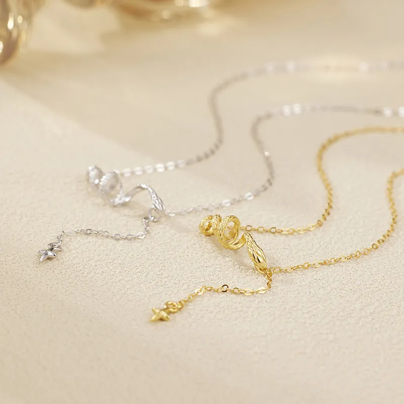 J&KINGLAY S925 Silver Necklaces Women's-6