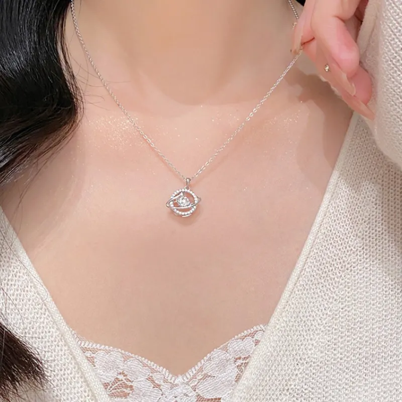 J&KINGLAY S925 Silver Necklaces Women's-1