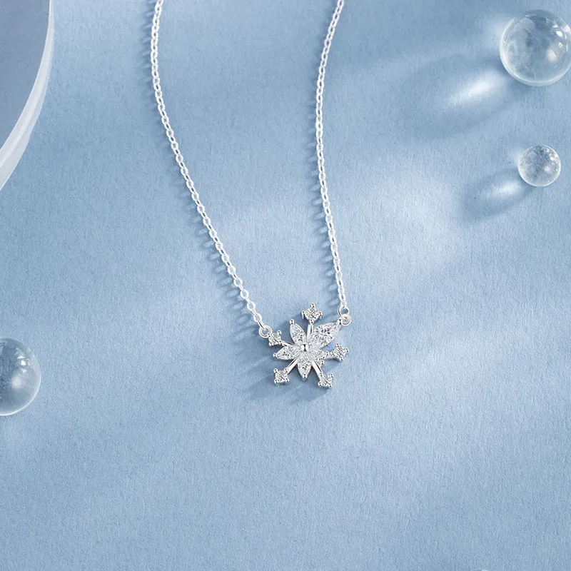 J&KINGLAY S925 Silver Necklaces Women's-2