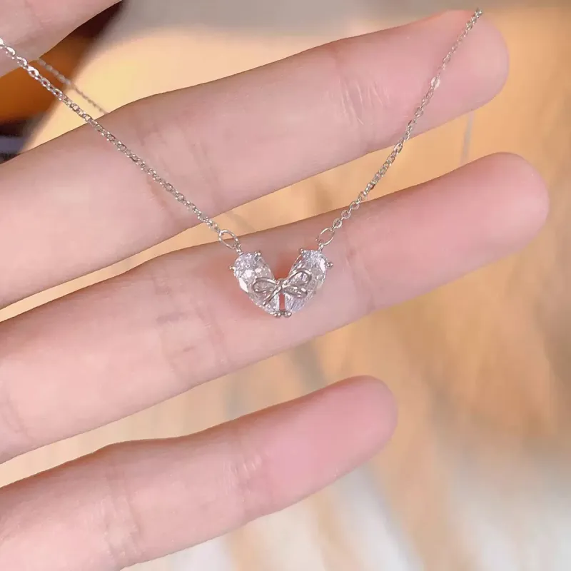 J&KINGLAY S925 Silver Necklaces Women's-4