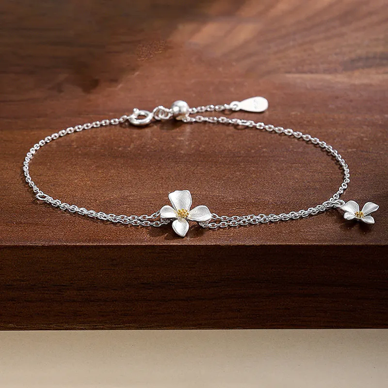 J&KINGLAY S925 Silver Bracelets Women's-3