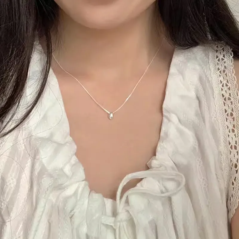 J&KINGLAY S925 Silver Necklaces Women's-2