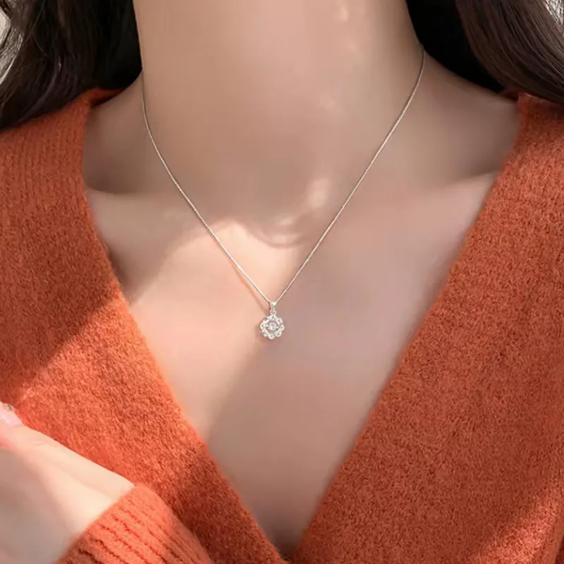 J&KINGLAY S925 Silver Necklaces Women's-6