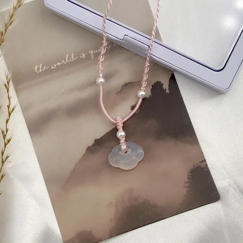 J&KINGLAY Chalcedony Necklaces Women's-11