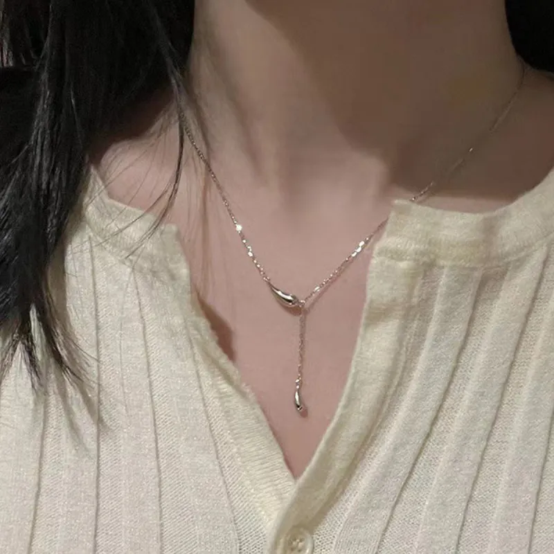 J&KINGLAY S925 Silver Necklaces Women's-7