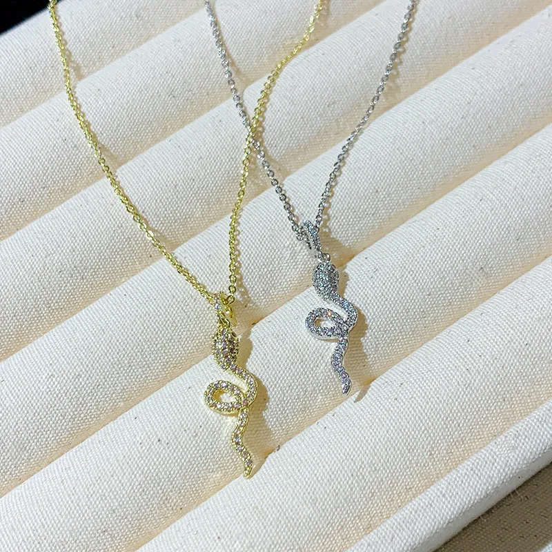 J&KINGLAY S925 Silver Necklaces Women's-3