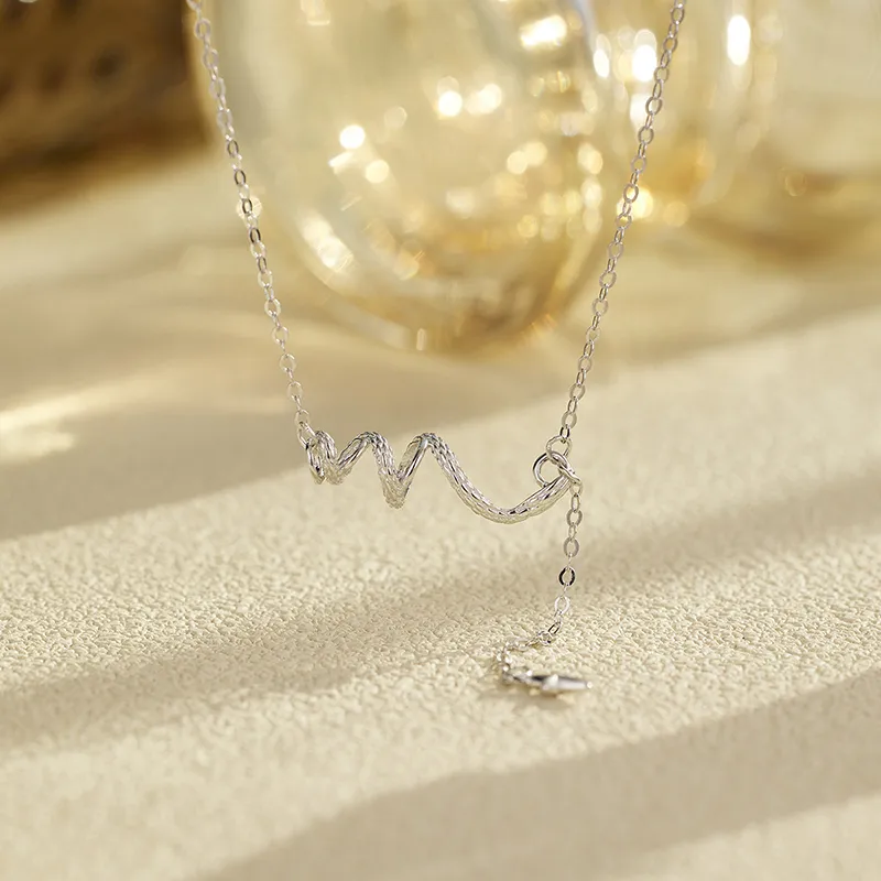 J&KINGLAY S925 Silver Necklaces Women's-5