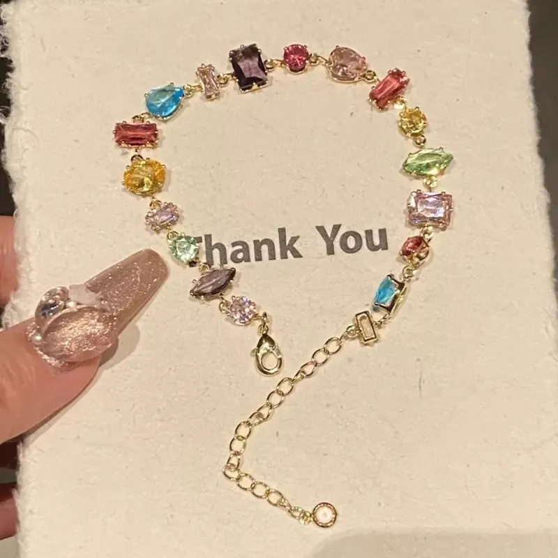 J&KINGLAY Zircon Bracelets Women's-6