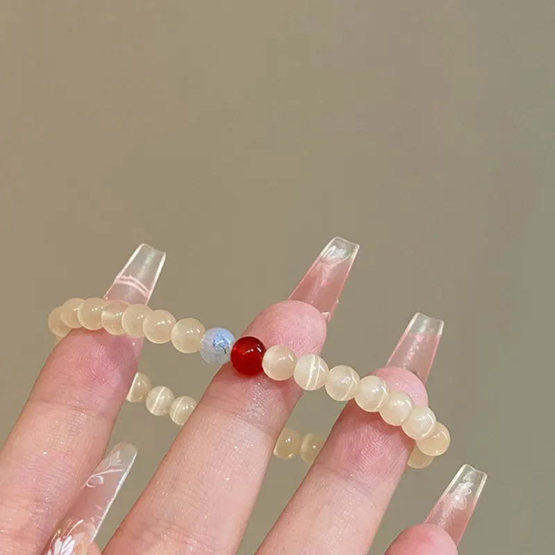 J&KINGLAY Glass Cat Eye Bracelets Women's-3