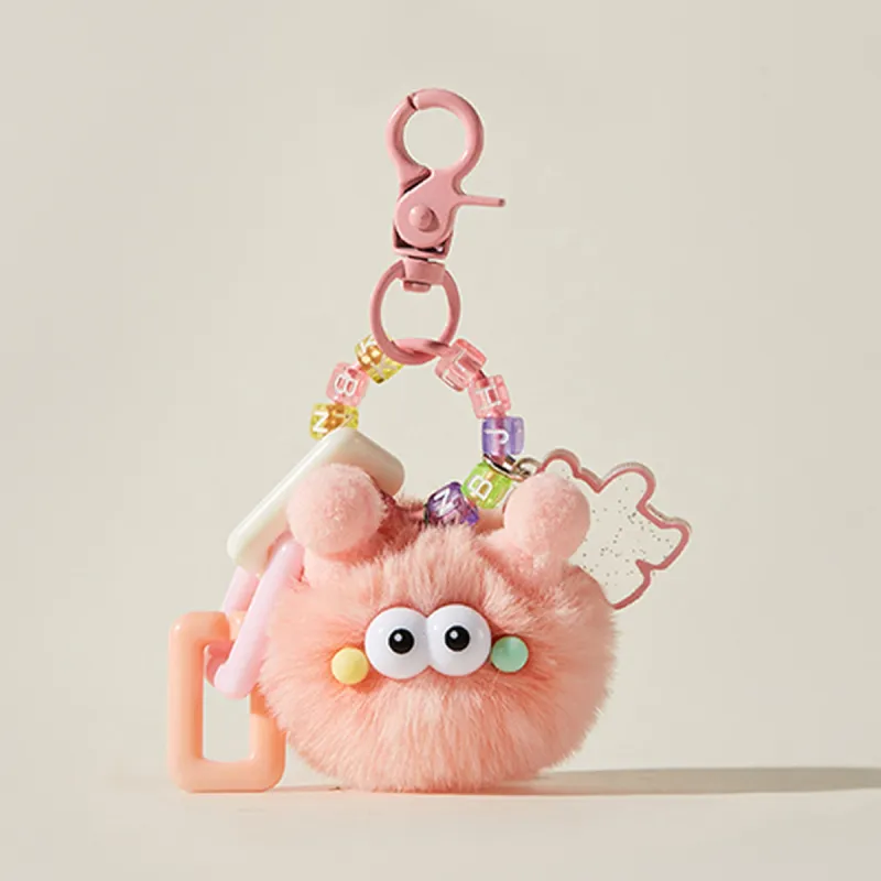 J&KINGLAY Plush Keychains Unisex-5