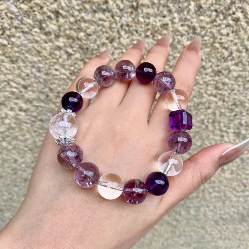 J&KINGLAY Crystal Bracelets Women's-1