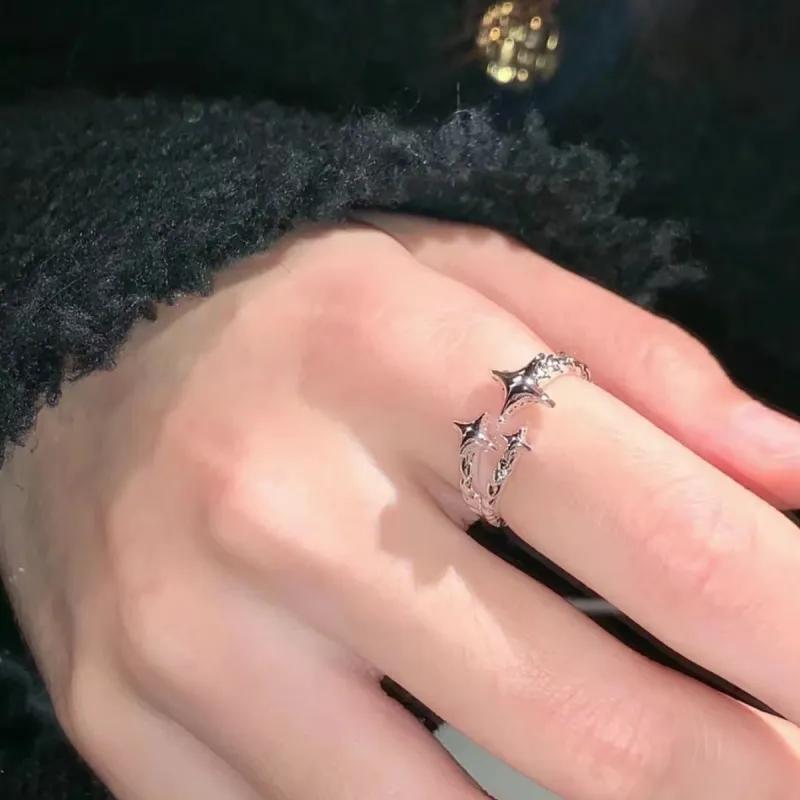 J&KINGLAY S925 Silver Rings Unisex-2