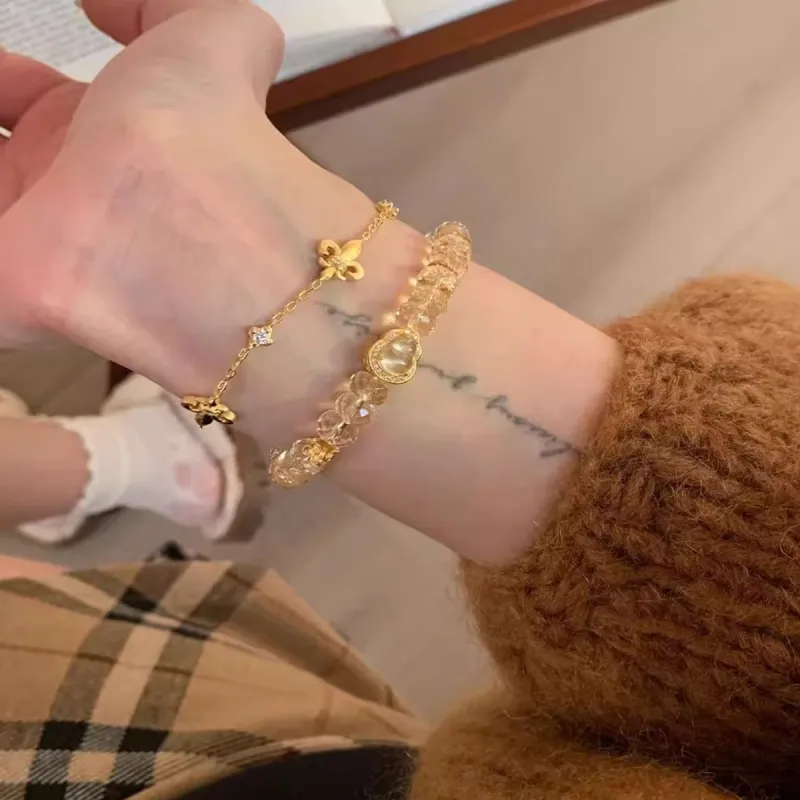 J&KINGLAY Crystal Bracelets Unisex-3
