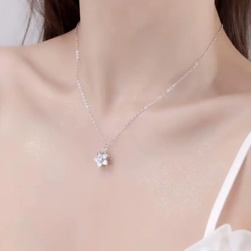 J&KINGLAY S925 Silver Necklaces Women's-3