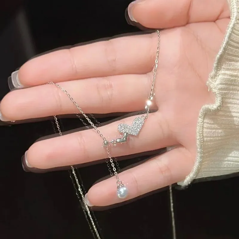J&KINGLAY S925 Silver Necklaces Women's-4