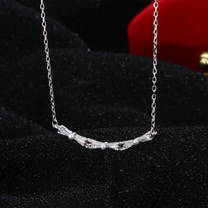 J&KINGLAY S925 Silver Necklaces Women's-3