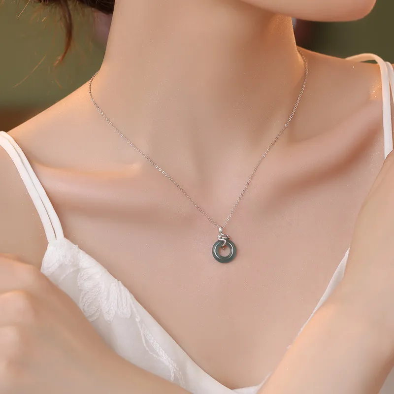 J&KINGLAY S925 Silver Necklaces Women's-2