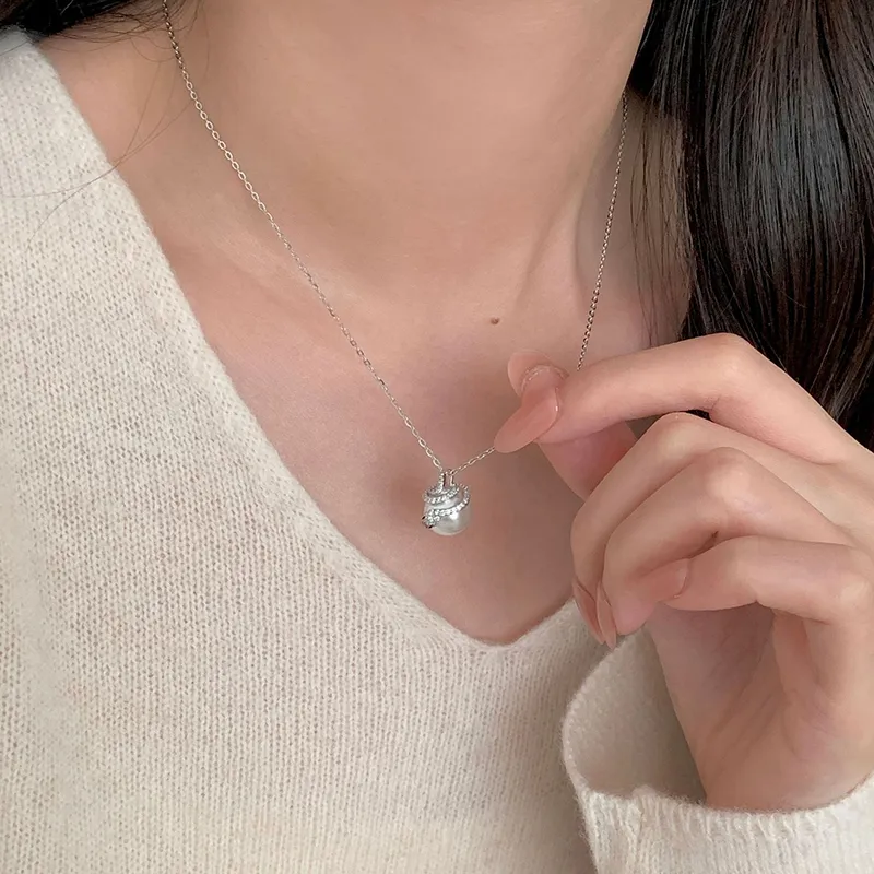 J&KINGLAY S925 Silver Necklaces Women's-6