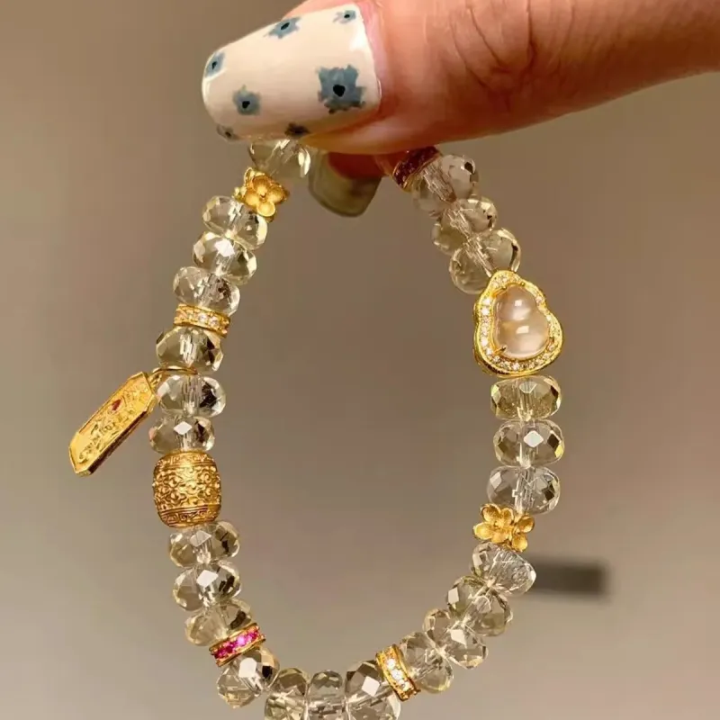 J&KINGLAY Crystal Bracelets Unisex-1