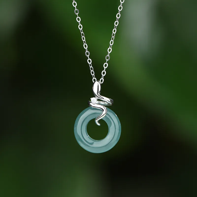 J&KINGLAY S925 Silver Necklaces Women's-9