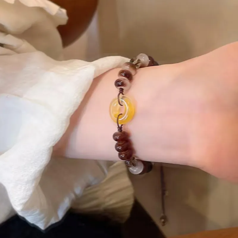 J&KINGLAY Colored Glaze Bracelets Unisex-1
