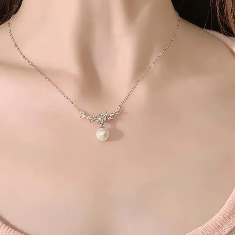 J&KINGLAY S925 Silver Necklaces Women's-6
