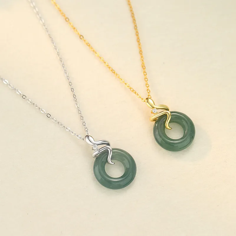 J&KINGLAY S925 Silver Necklaces Women's-1